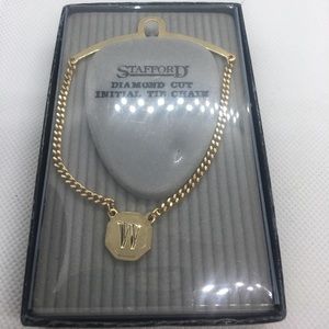 4 for $12: Stafford Tie Clip with W brand new